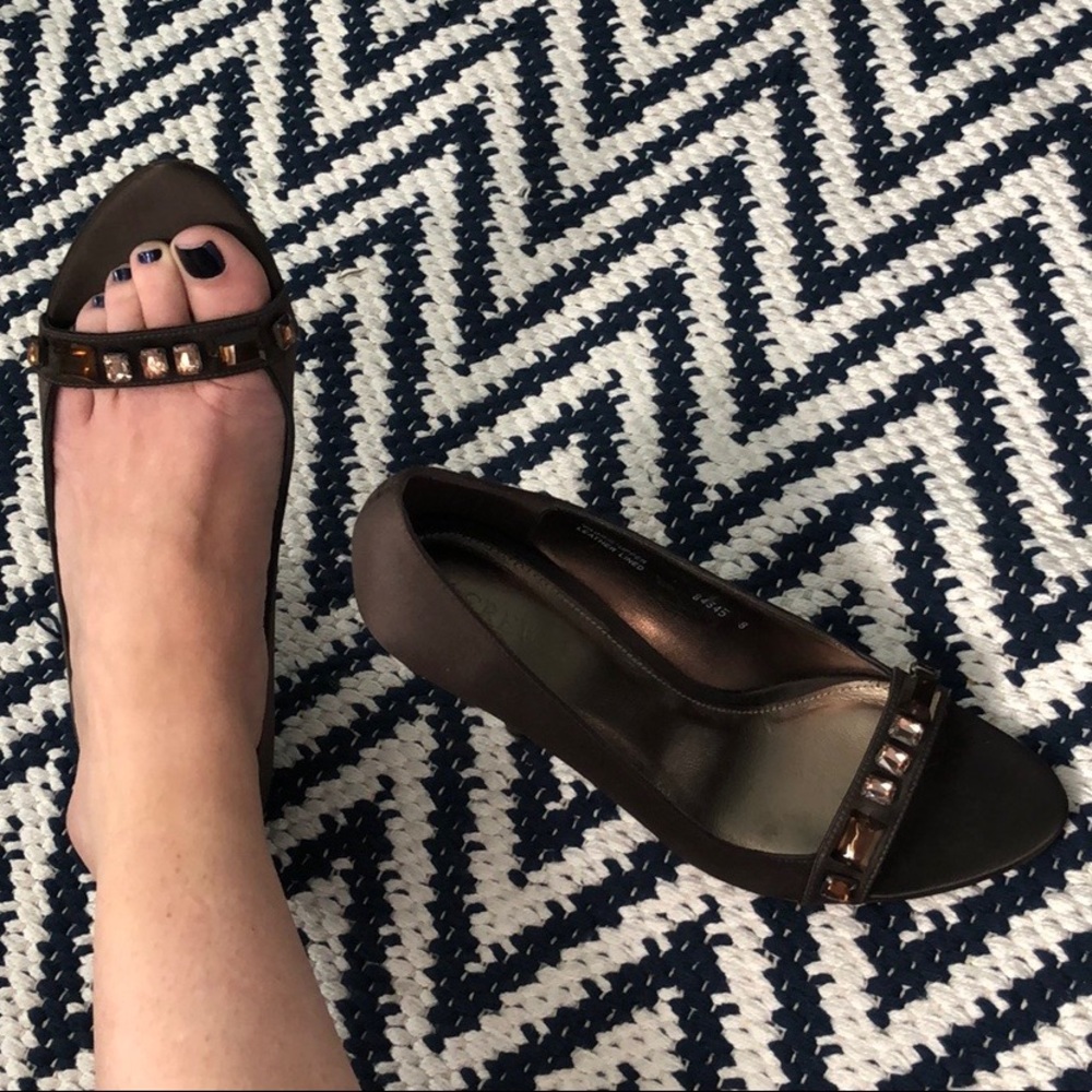 J. Crew Collection Satin Heels